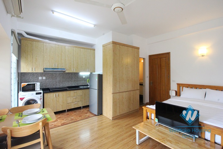 Affordable price, morden studio for rent on Doi Can street, Ba Dinh district.